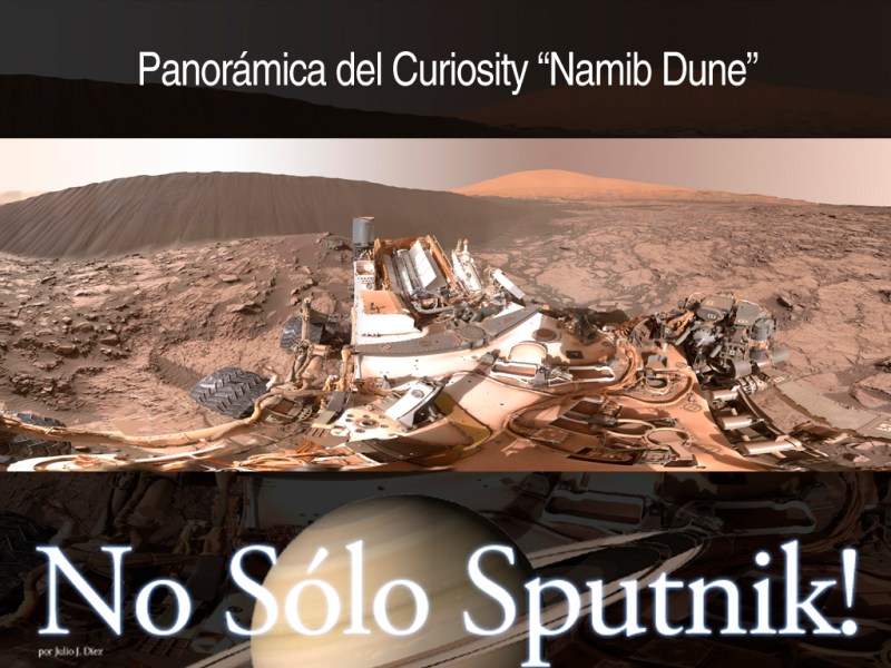 Panorama del Curiosity en «Namib&nbsp;Dunes»