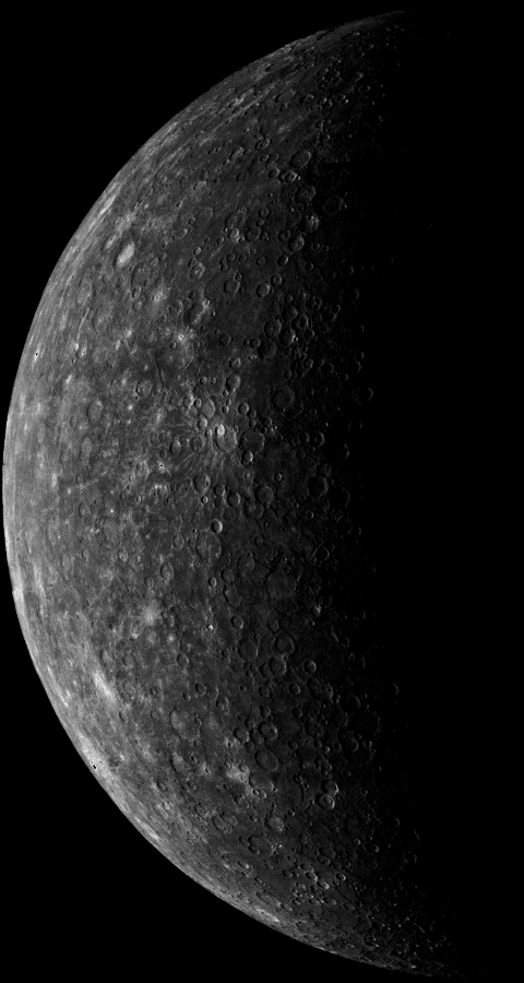 Mosaico de Mercurio Mariner 10