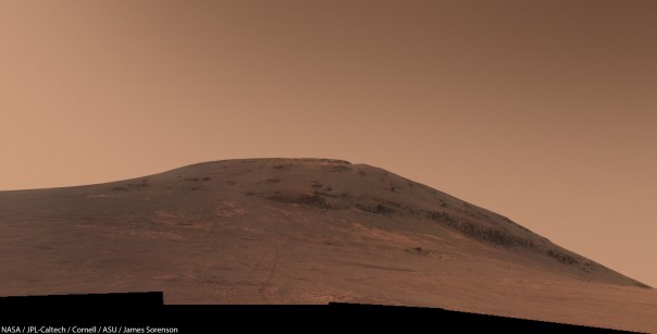 Mirada atrás del rover Opportunity