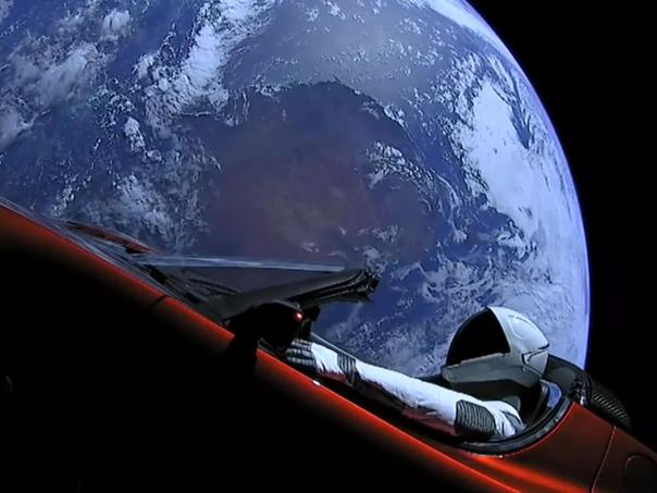 Falcon Heavy Starman Tesla