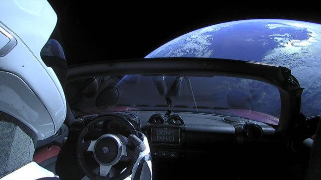 Falcon Heavy Starman Tesla