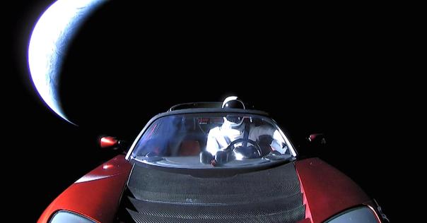 Falcon Heavy Starman Tesla