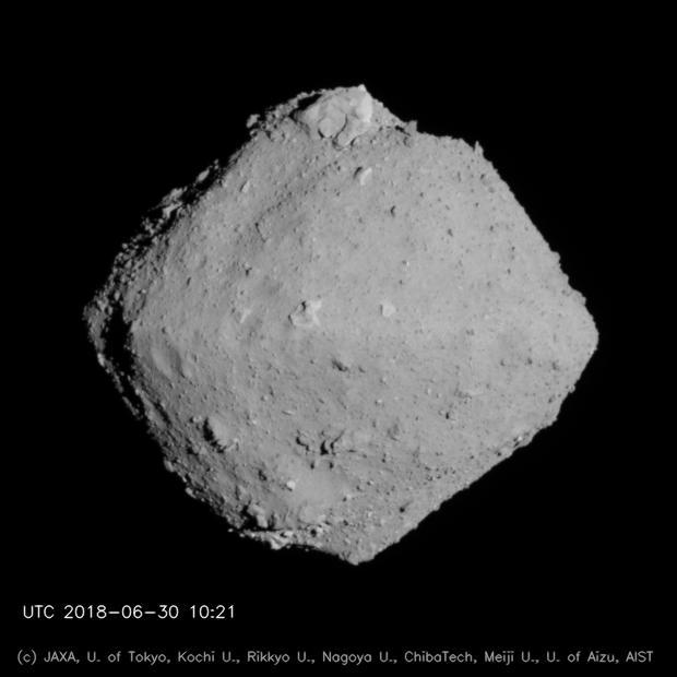 El asteroide Ryugu