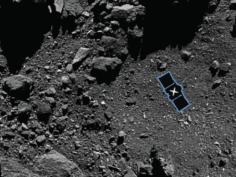 Así es la superficie del asteroide Bennu a tan solo 40 metros de&nbsp;distancia