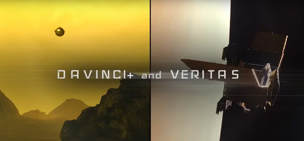 Misiones DAVINCI+ y VERITAS de la NASA
