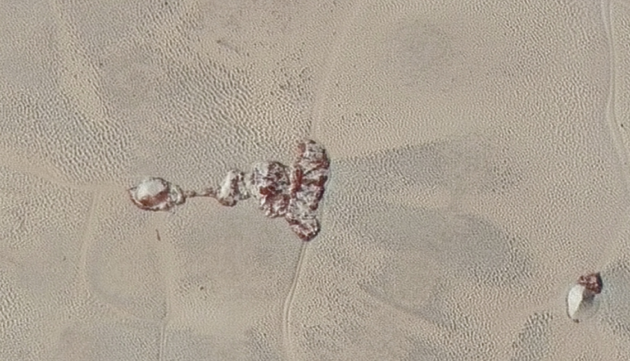 Montañas de hielo en Sputnik Planum