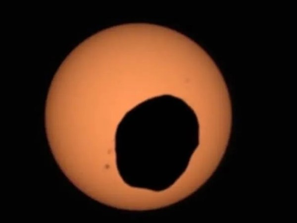 Perseverance «captura» su primer eclipse solar en&nbsp;Marte