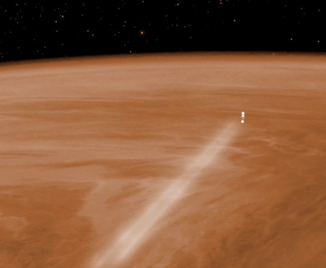 Aerofrenado de la Venus Express