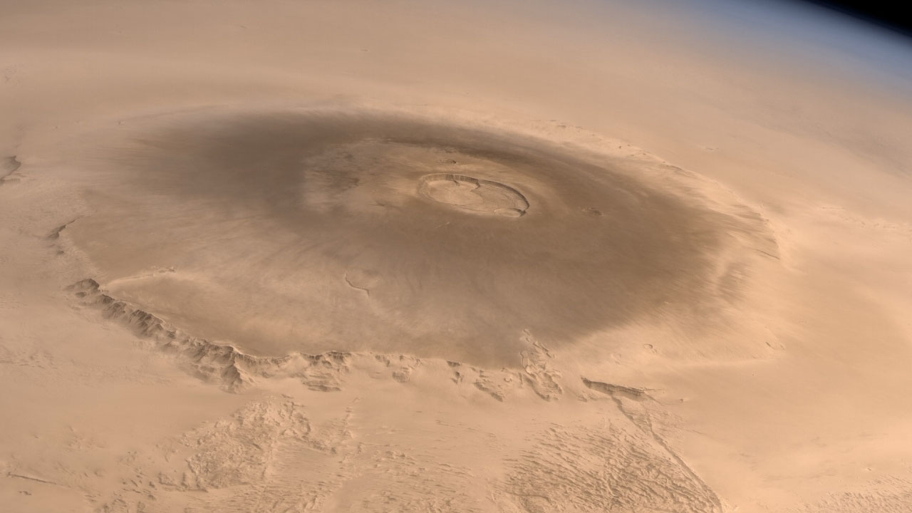 Olympus Mons en Marte
