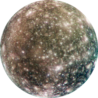 Calisto, satélite de Júpiter