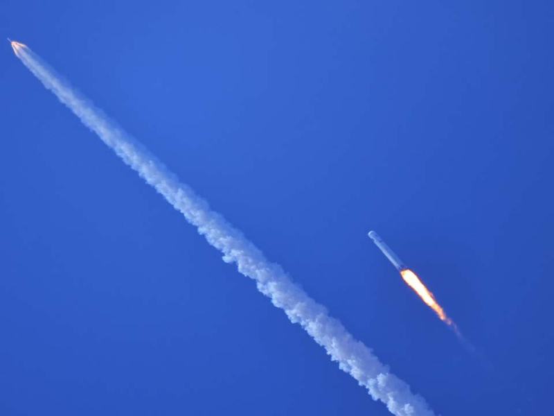 China valida en vuelo el sistema de escape de la cápsula tripulada&nbsp;Mengzhou