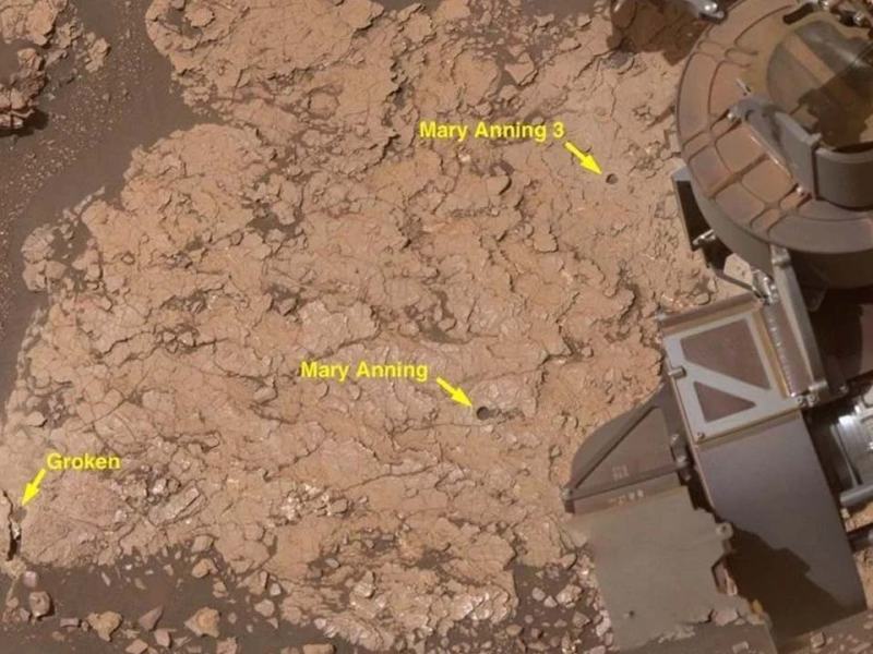 El rover Curiosity identifica nuevos compuestos orgánicos preservados en la superficie de&nbsp;Marte